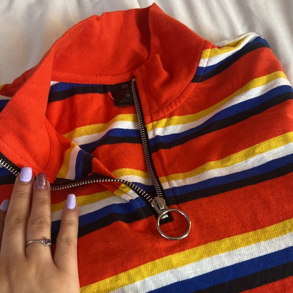 Zine Stripped Pullover - Picture 4 of 9